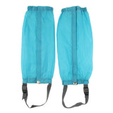 Maxbell Outdoor Walking Hiking Waterproof Gaiters Boot Covers Leg Guards blue