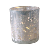 Maxbell Morden Candlestick Cup Candle Holder Decorative Tabletop Statue Crafts Argent