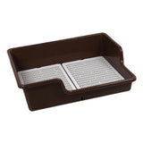 Maxbell Pet Dog Toilet Puppy Training Potty Tray Removable Anti Splashing Indoor Coffee