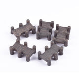 Maxbell 5 Pieces Mini Resin Bridges Micro Landscape DIY Crafts Fairy Garden Decor