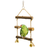 Maxbell Bird Swing Pet Bird Parrot Parakeet Cage Hammock Swing Toy Hanging Toy S