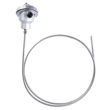 Maxbell 1 Pc Stainless Steel Probe Thermocouple K Type Temperature Sensor 3x500 mm