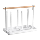 Maxbell Mug Holder Countertop Organizer Portable Multi Purpose Iron for Kitchen White