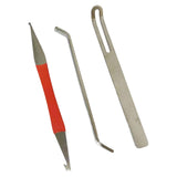 Maxbell Professional Saxophone Repair Tool Durable for Saxophone Luthier Repair Kit 3 Piece