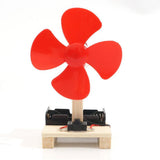 Maxbell Kids DIY STEM Toy Wooden Science Experiment Kits Fan