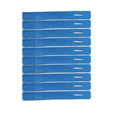Maxbell 10Pcs Fishing Rod Belt Elastic for Fly Rods Fishing Rod Storage and Carrying Blue
