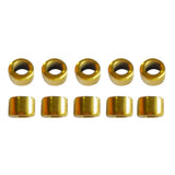 Max 10pcs Fishing Rod Guides Ring DIY Pole Guide Repair Golden Cylindrical 05