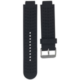 Maxbell 20mm Soft Silicone Replacement Wristband for Garmin Forerunner black