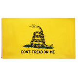 Maxbell Gadsden State Yellow Black Coiled Snake Design Flag American Revolution Flag