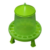 Maxbell Chicken Feeder with Feeding Holes Hanging feed Dispenser Visible for Duck 8kg