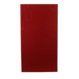 Max Cell Phone Back Skin Sticker Back Ice Film Wrap PVC Protection Cover Red