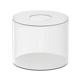 Maxbell Acrylic Cylinder Display Riser Round Decor Fillable Tabletop for Wedding 20CM