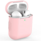 Maxbell Earphones Protective Cover for Airpods Wireless Earphone Case Light pink