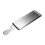 Maxbell Stainless Steel Serving Platters Tableware Sashimi Tray for Bread Fish Steak 42.9x11.5cm Silver