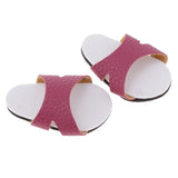 Max Dolls Slippers Summer Shoes for 18inch American Doll Accessoris Rosy