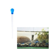 Maxbell Manual Fish Tank Water Changer Aquarium Dropper Blue