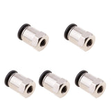Max 5 Pieces Air Water Hose Tube Push Female Thread Pneumatic Fittings DPCF12-01