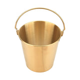 Maxbell Ice Bucket Cooling Tool with Handle Storage Bucket for Restaurant Hotel 1000ML Aureate