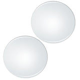 Max 2 Pieces Car Blind Spot Mirror 360 Wide Angle Adjustable Rear Side View  A