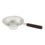 Max Pure Tin Tea Infuser Tea Filter Strainer with Handle  Black_1