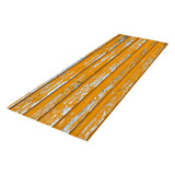 Max Rustic Runner Rug Floor Mat Modern Home Strip Rug Yellow(40x120cm)