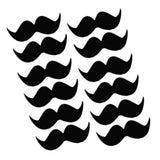 Max 12x Shiny Beards Paper Stickers Bottle Cup Label DIY Art Craft Party Favor