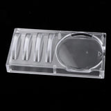 Maxbell Lashes Glue Pad Pallet Eyelash Extension Stand Holder Acrylic Tray Divider