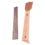 Maxbell Ukulele Neck and Fingerboard for Concert 21 23 26 Inch Ukulele Parts 26 inch