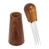 Maxbell Needle Coffee Tamper Distributor Stirrer Coffee Stirring Tool Wood