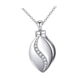 Maxbell Urn Ash Chain Jewelry Detachable Stainless Steel for Pet Women Funeral