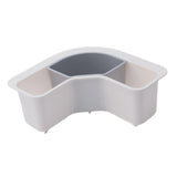 Maxbell catcher Basket Triangle Sink Strainer Colander for Kitchen White