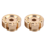 Max 2x Brass Counterweight Balance Weight Portal Drive Housing for 1:10 RC TRX-4