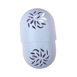 Maxbell Beauty Sponge Storage Box Makeup Sponge Holder Powder Puff Sponge for Travel Blue