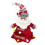 Maxbell 3d Christmas Ornaments Reusable for Wrapping Santa
