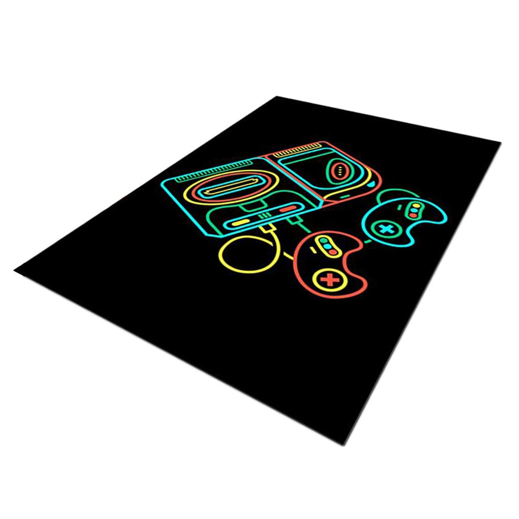 Maxbell Non Slip Rugs Soft Floor Carpet Game Room Bedroom Modern Pattern 4 60x90cm