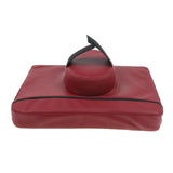 Max Maxb Square Massage Table Pillow Face Down Cradle Neck Support Cushion Wine Red