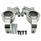 Max 1 Pair Aluminum Steering Block Upgarde Parts for TRAXXAS X-MAXX Titanium