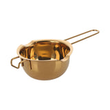 Maxbell Double Boiler Melt Pot 400ml Baking Tools for Baking for Melting Chocolate Gold