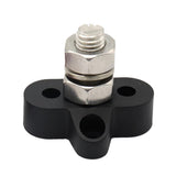 Maxbell Black Junction Block Power Post Stainless Steel Insulated Terminal Stud M10