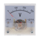 Max DC Voltmeter Analog Panel Voltage Gauge Volt Meter 2.5% Error 0-300V