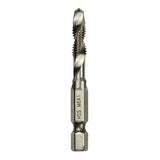 Maxbell Hand Tap Drill Bits M3 M4 M5 M6 M8 M10 Metalworking Tools M6x1mm Silver