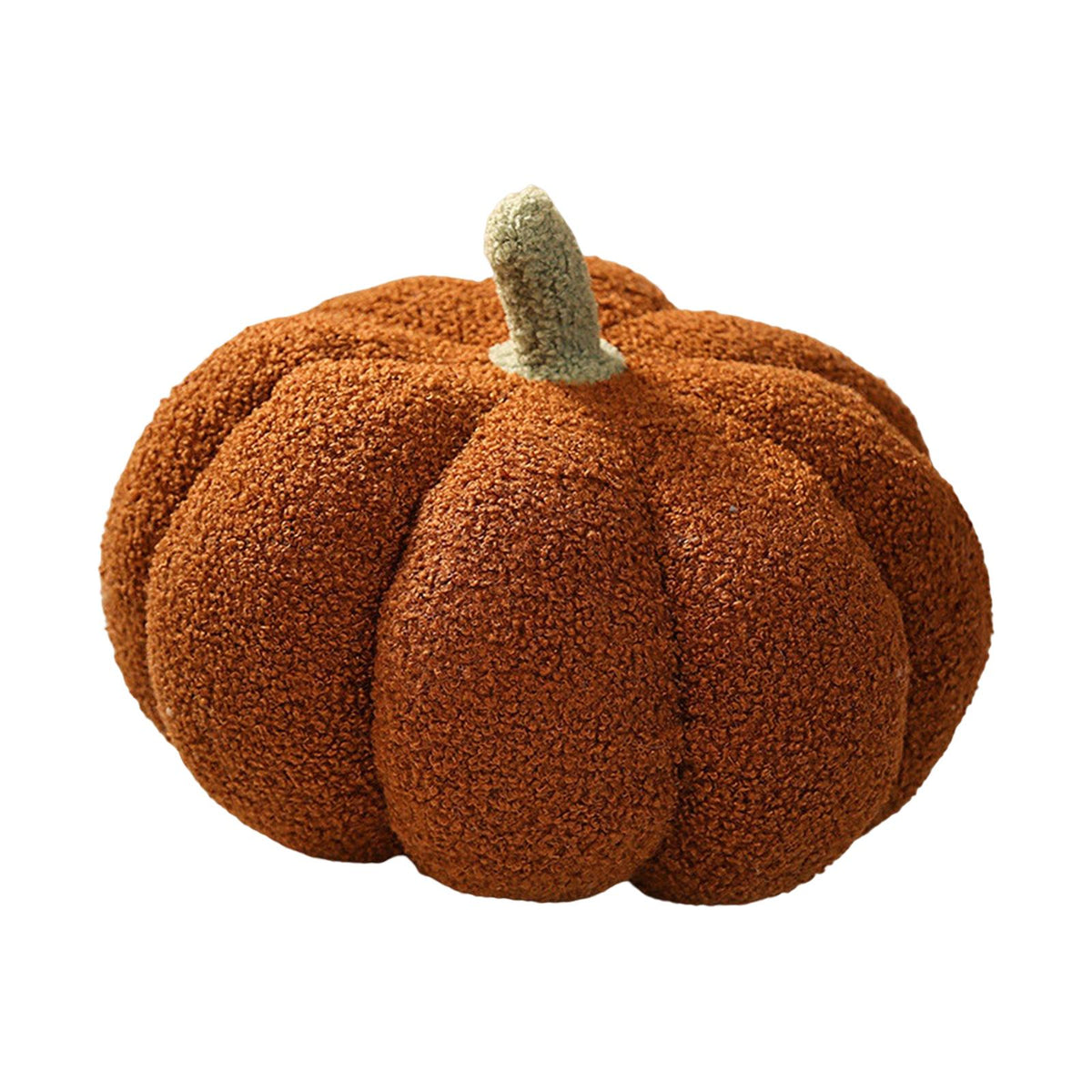 Maxbell Pumpkin Throw Pillow convenient Decorative Durable for Birthday Halloween Party 20cm Brown
