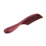 Maxbell Natural Purple Heart Wood Comb Fine Toothed Comb Hair Care Massage Comb