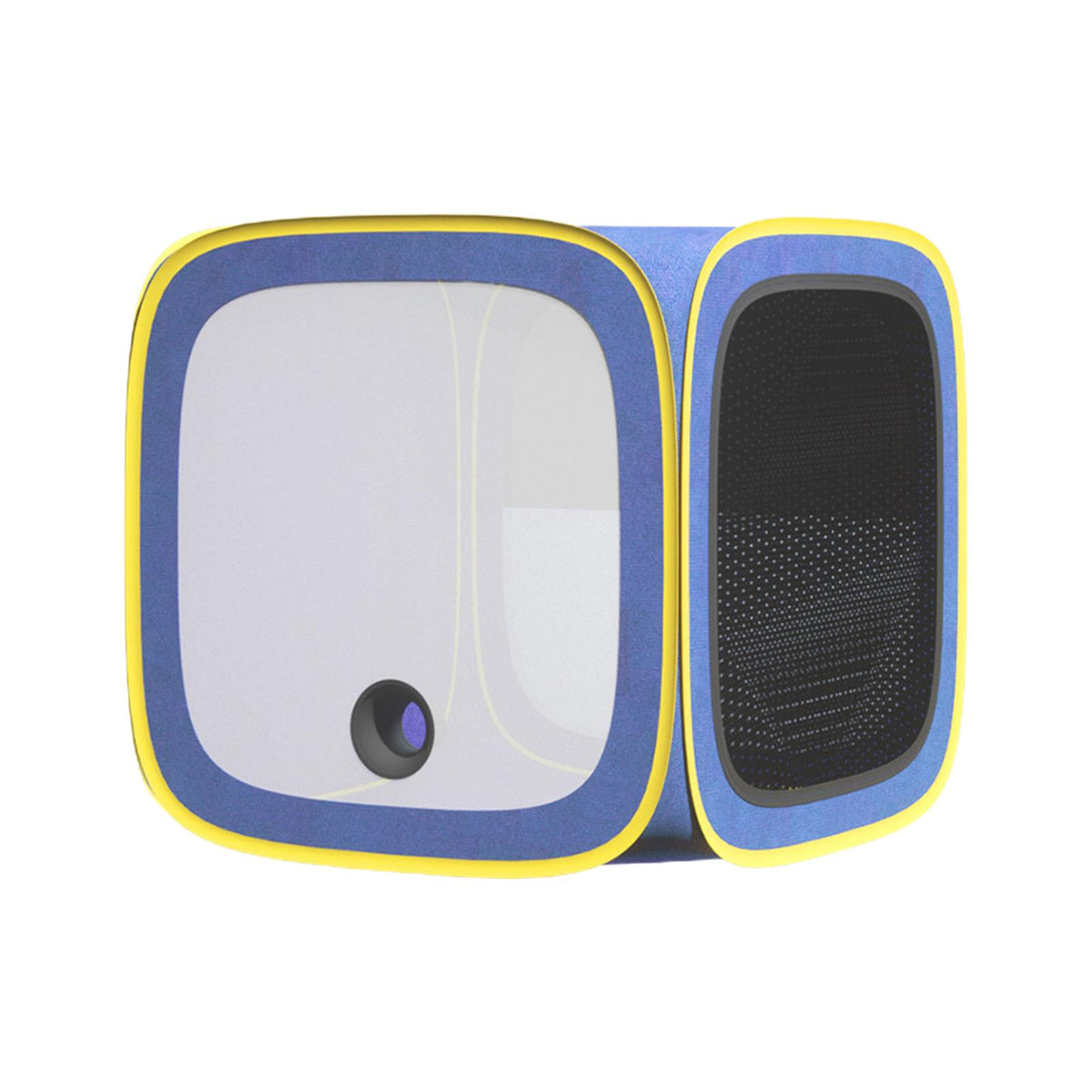 Maxbell Foldable Pet Drying Box Doggy Rabbits House Grooming Cats Dogs Dryer Cage Blue