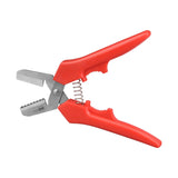 Maxbell Chestnuts Clip Multifunctional Manual Stainless Steel Chestnuts Shell Opener red