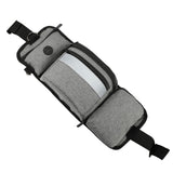 Maxbell Pet Pocket Waist Clip Bag Multi Purpose Washable for Walking Jogging Hiking Gray