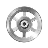 Maxbell Aluminium Alloy Bearing Pulley Wheel Universal Gym Cable Wheel Replacement Argent