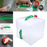 Max 20L Collapsible Water Container Portable Outdoor Water Storage Bucket