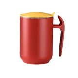 Maxbell Vacuum Coffee Tumbler Thermal Coffee Mug Stainless Steel Mug for Travel Red