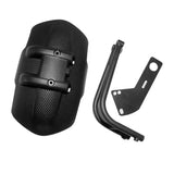Maxbell Black PVC Motorcycle Rear Wheel Cover Fender Splash Guard Mudguard Bracket